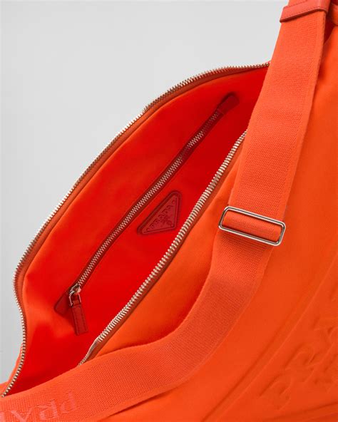 prada orange triangle bag|Prada triangle bag men.